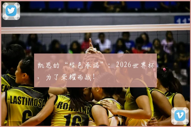 凯恩的“绿色承诺”：2026世界杯，为了荣耀而战！